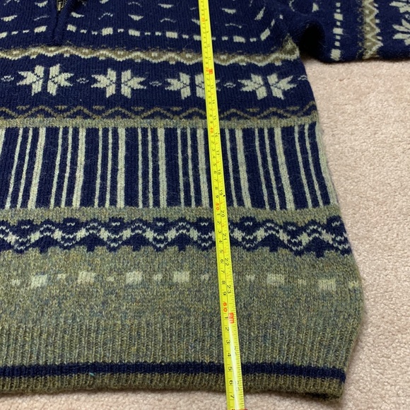 Columbia 100% wool sweater M Unisex Men Women - Picture 7 of 7